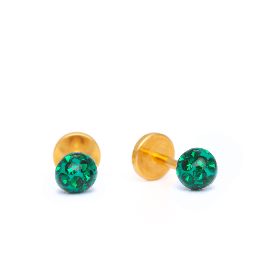 esmeralda emerald 4mm g6 par