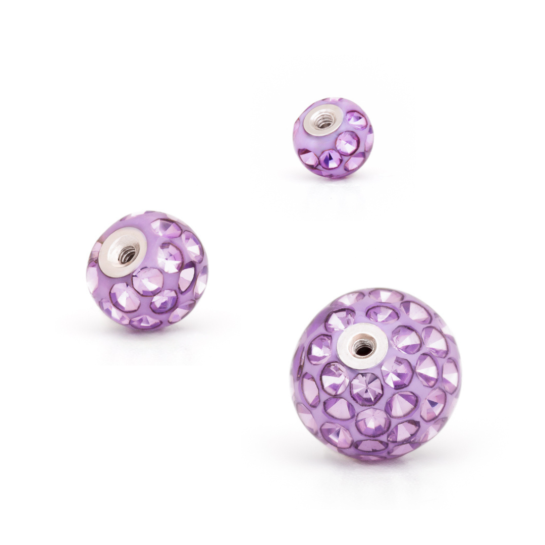 esmeralda lavender 4 6 8mm styck