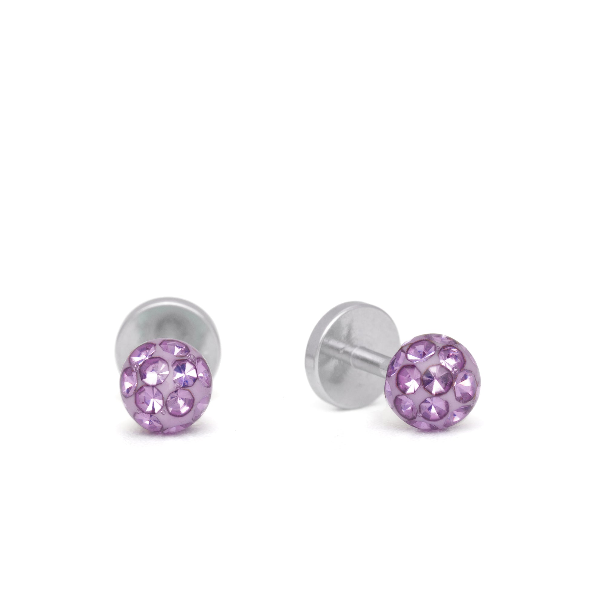 esmeralda lavender 4mm T4 par