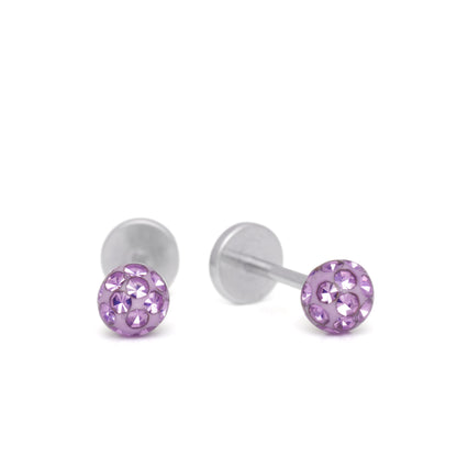 esmeralda lavender 4mm T8 par