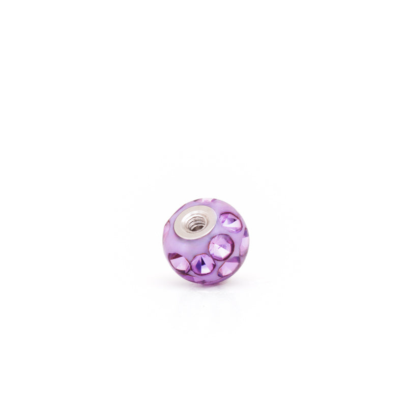esmeralda lavender 4mm styck